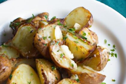 Crispy Garlic Parmesan Roasted Potatoes: A Savory Delight