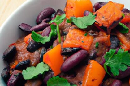 Hearty Sweet Potato & Black Bean Chili: A Flavorful Feast