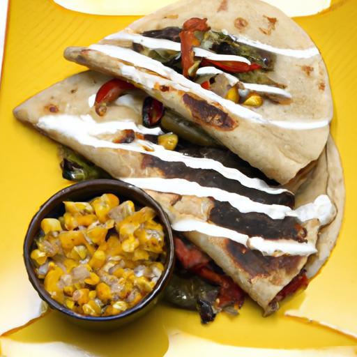 Flavor-Packed Black Bean & Corn Quesadillas: A Vibrant Twist
