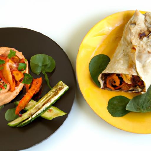 Boost Your Health: Vibrant Veggie Wraps with Hummus & Avocado