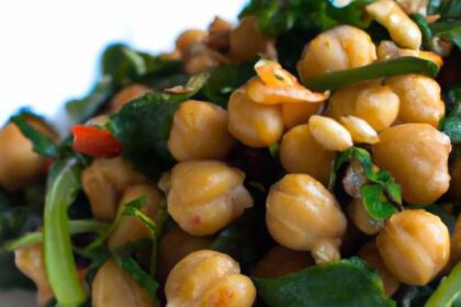 Wholesome Chickpea & Spinach Stir-Fry: Nutritious & Quick