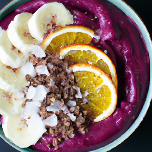 Refreshing Acai Smoothie Bowl Without⁢ banana: A Tropical Twist