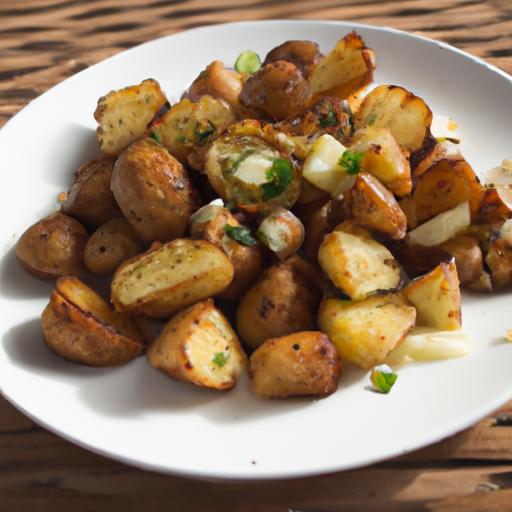 Crispy Garlic Parmesan Roasted Potatoes: A Savory Delight
