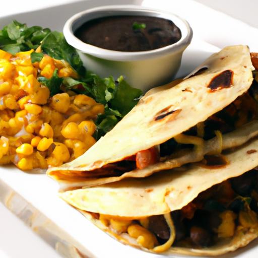 Flavor-Packed black Bean & Corn Quesadillas: A Vibrant Twist