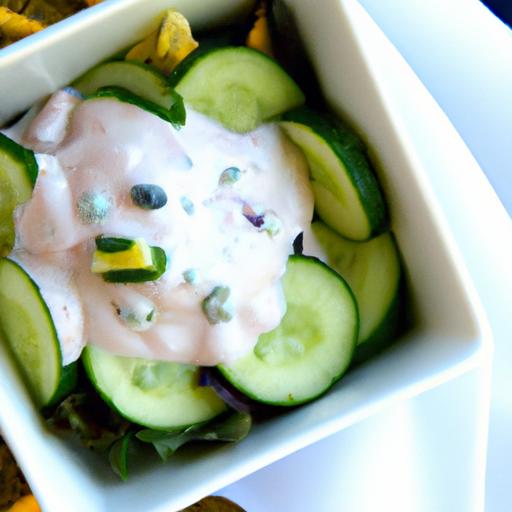 Creamy ‍Greek Yogurt Salad dressing: A ‌Healthy ‍Twist