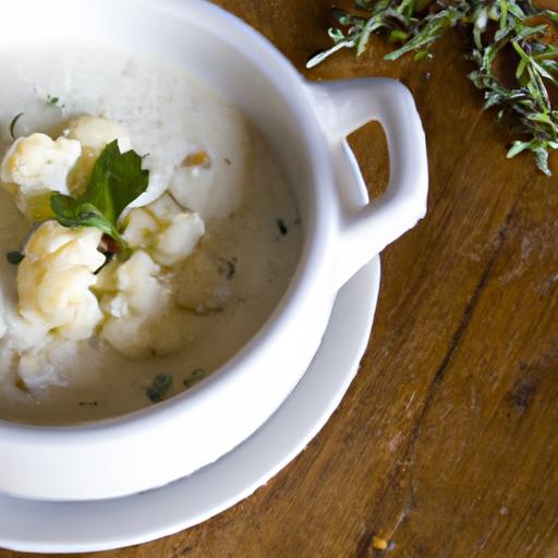 Creamy Cheesy Cauliflower Soup: A Comfort food Classic