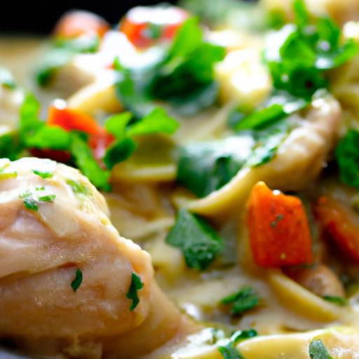 Savory Tuscan Chicken: Easy Crock Pot Recipe Delight