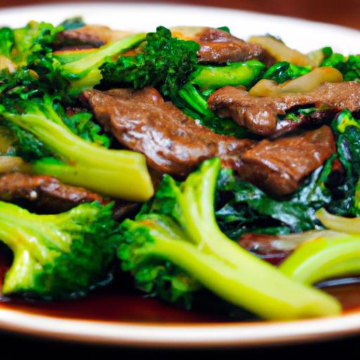 Sizzling Beef Stir-Fry with Broccoli & savory Soy Sauce