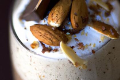 Indulgent & Nutritious: The Ultimate Chocolate Almond Shake