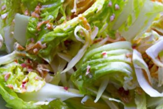 Crunchy Asian Cabbage Slaw with Zesty Sesame Dressing