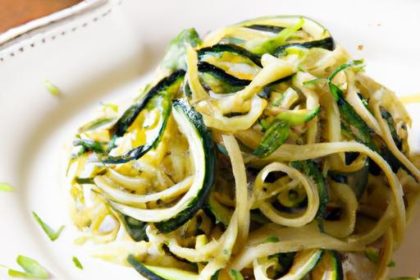 Fresh and Flavorful: Pesto Zucchini Noodles Recipe Guide