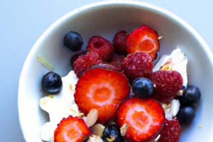 Boost Your Breakfast: Greek Yogurt with Berries & Almond Butter