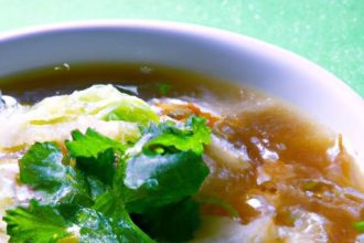 Wonton Egg Drop Soup: A Delicious Harmony of Flavors