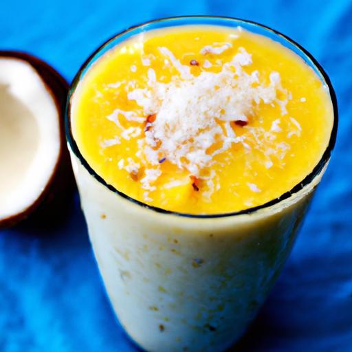 Tropical Bliss: How to Make a Refreshing Mango Coconut Smoothie