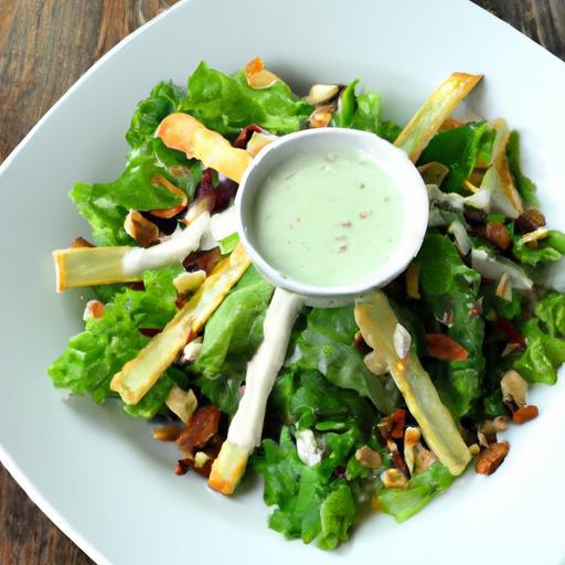 Crisp & Creamy: Vegan Caesar with Cashew Dressing Delight