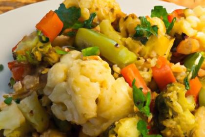 Wholesome Cauliflower Rice Stir Fry: Keto Veggie Delight