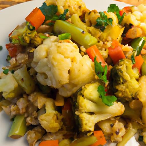 Wholesome Cauliflower Rice Stir Fry: Keto Veggie Delight