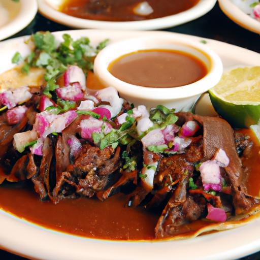 Savor Tacos de Birria: Juicy Beef with Rich Dipping Consommé