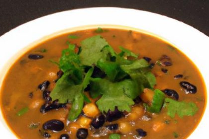 Fiery Black Bean Soup: A Bold Twist on a Classic Favorite