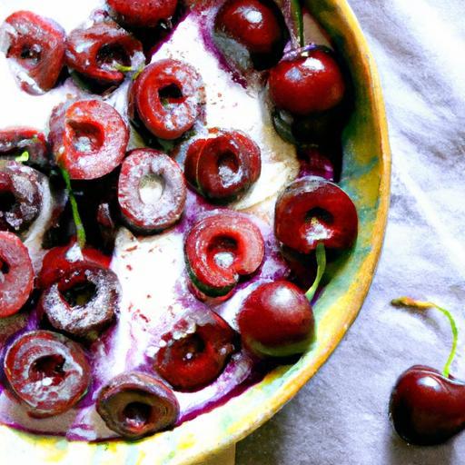 Berry Bliss: Cherry Smoothie Bowl Recipe with Calories Counted