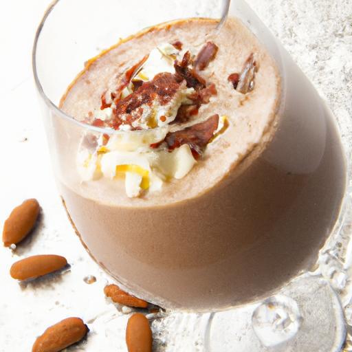 Indulge Smart: The Ultimate Chocolate Almond Butter Shake