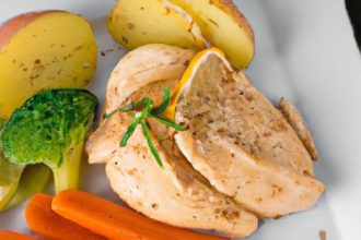 Effortless Baked Chicken Breast with Colorful Veggies