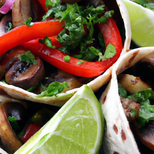 Zesty Chili Lime Portobello Fajitas: A Grilled Delight