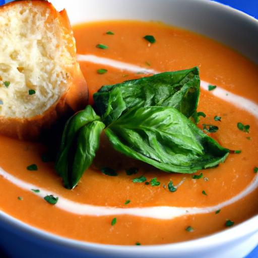 Velvety Creamy Tomato Basil Soup: A Perfect Comfort Bowl