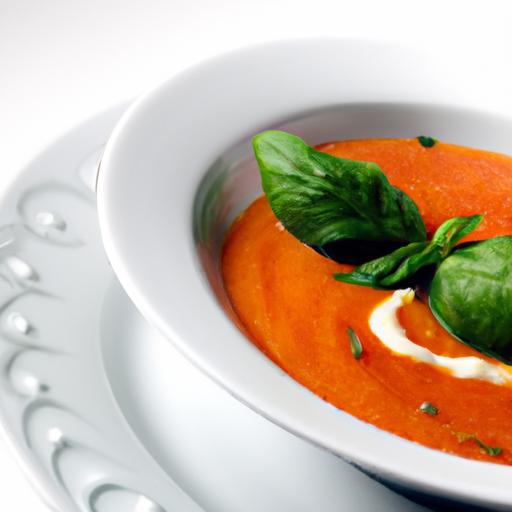 Velvety Creamy Tomato basil Soup: A Perfect Comfort‌ Bowl