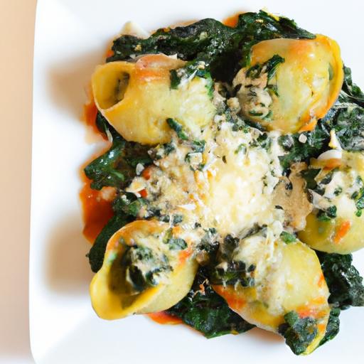 One-Pot⁢ Spinach & Ricotta Stuffed Shells: ⁢Easy & Flavorful