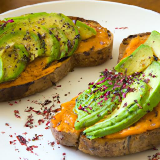 Sweet Potato Toast with Avocado: A Nutritious ⁣Twist on Breakfast