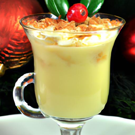 Timeless ⁢Eggnog Delight: Creamy Classic with or without Booze