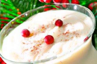 Timeless Eggnog Delight: Creamy Classic with or without Booze