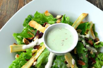 Crisp & Creamy: Vegan Caesar with Cashew Dressing Delight