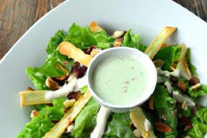 Crisp & Creamy: Vegan Caesar with Cashew Dressing Delight