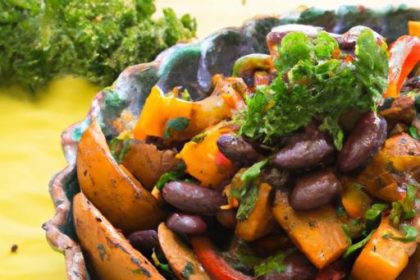 Nourish Your Day: Roasted Sweet Potato & Black Bean Salad Delight