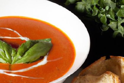 Savor the Classic Comfort: Tomato Basil Soup Recipe Unveiled