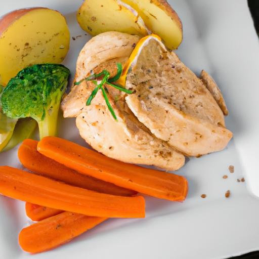 Effortless Baked Chicken Breast with Colorful Veggies